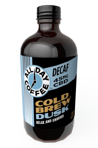 A bottle of All Day Coffee Dusk